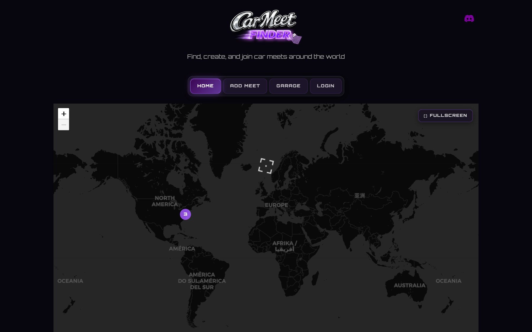 CarMeetFinder on the web